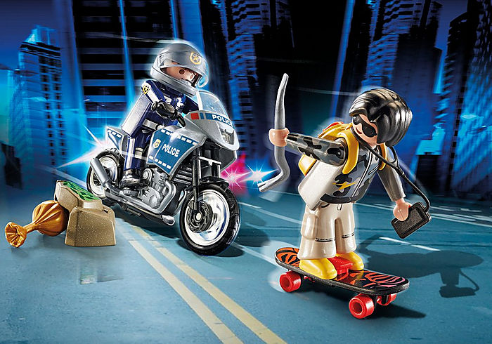Playmobil City Action Starter Pack Police Chase
