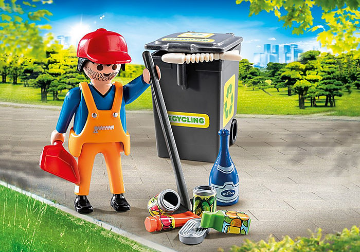 Playmobil Special Plus Street Cleaner
