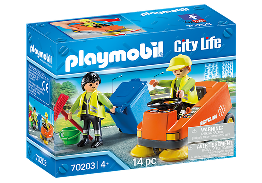 Playmobil City Life Street Sweeper