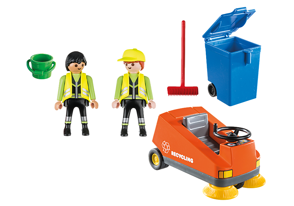 Playmobil City Life Street Sweeper