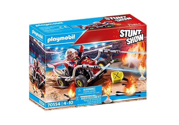 Playmobil Stunt Show Fire Quad