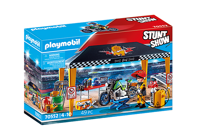 Playmobil Stunt Show Service Tent
