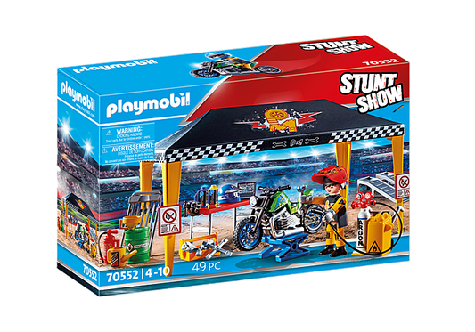 Playmobil Stunt Show Service Tent