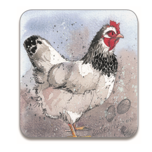Alex Clark Sussex Bantam Coaster
