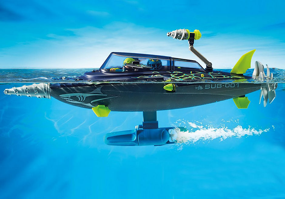 Playmobil Top Agents TEAM S.H.A.R.K. Drill Destroyer