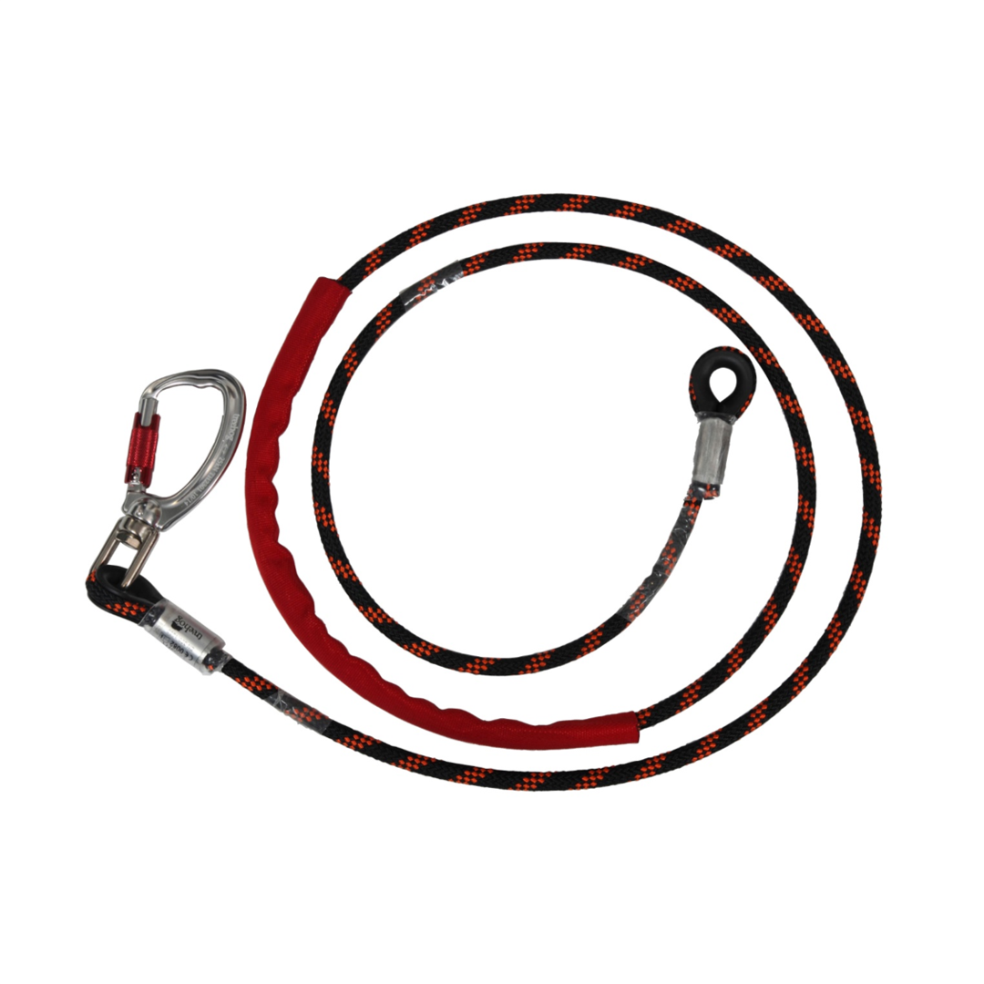 Treehog TH1171 Wire Core Flip Line with Swivel Carabiner