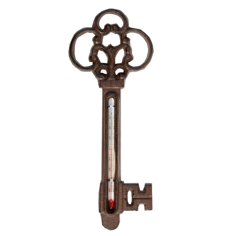 Fallen Fruits Cast Iron Key Thermometer
