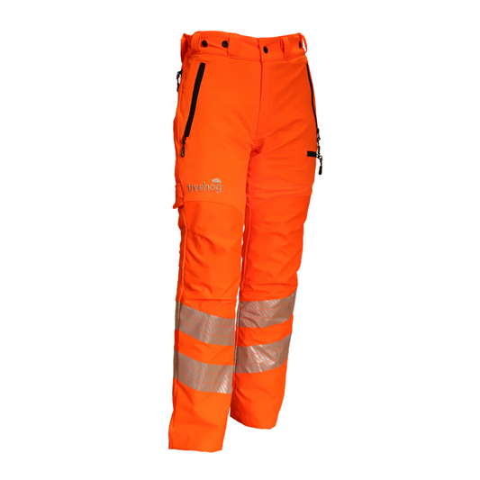 Treehog THHV1670 Hi-Vis Orange Chainsaw Trouser Type C Class 1