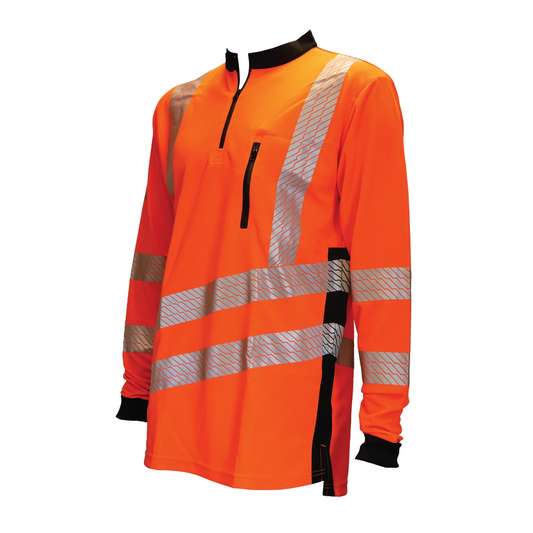 Treehog THHV2010 Long Sleeve Hi Vis T-Shirt