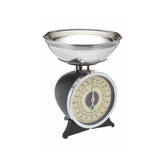 Classic Collection Mechanical Kitchen Scale Black
