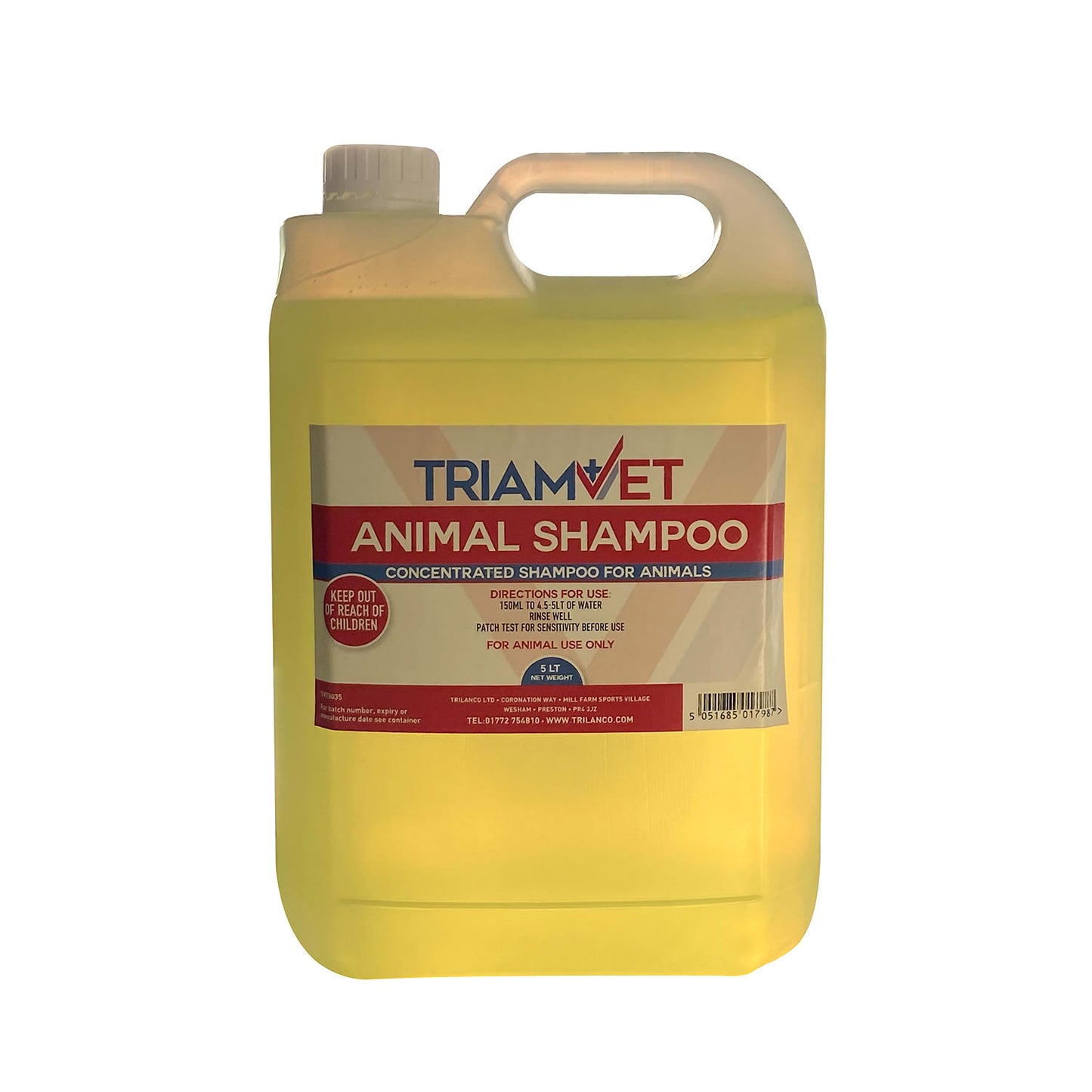 Triamvet Animal Shampoo 5L