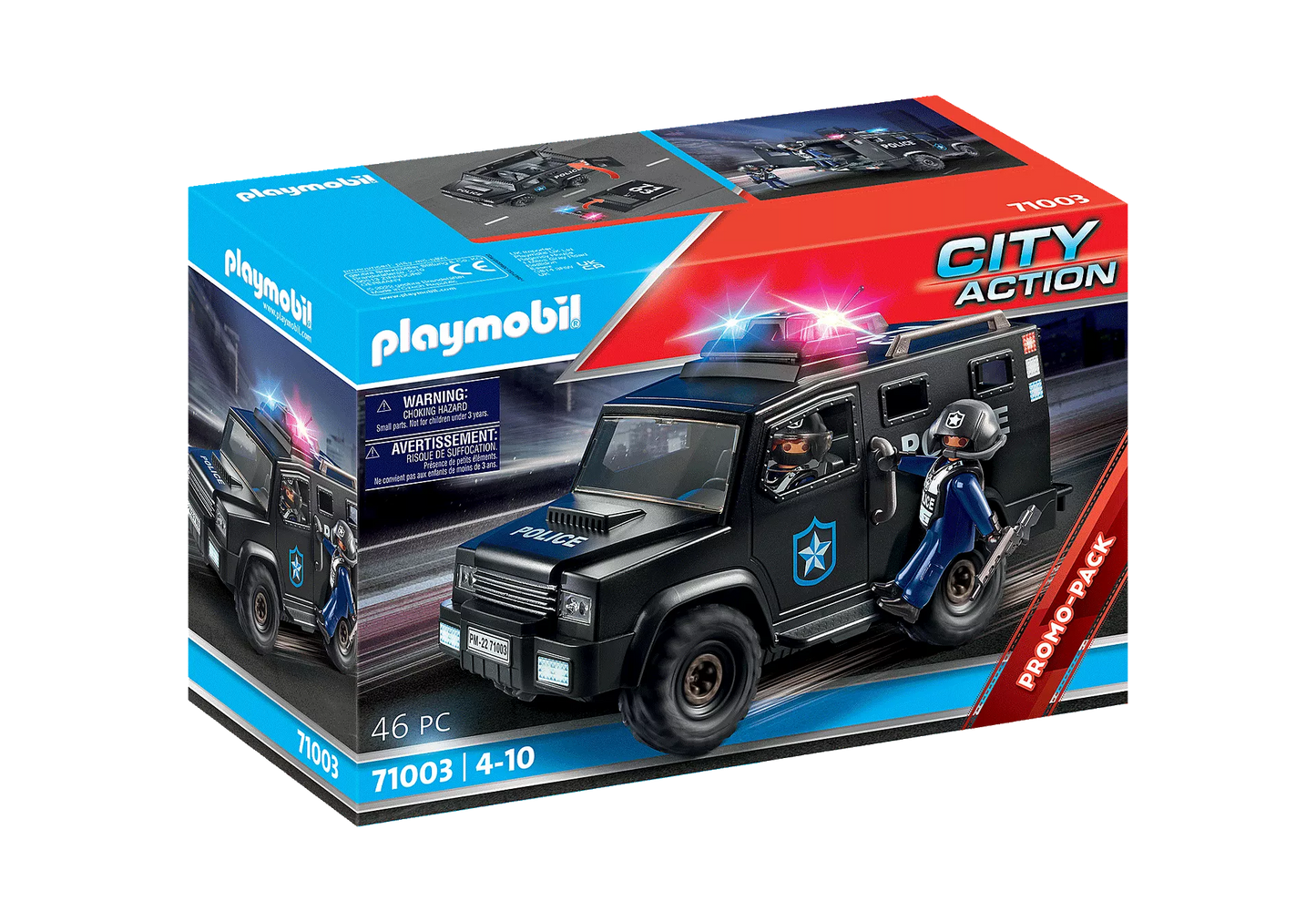 Playmobil City Action Tactical Unit Vehicle 71003