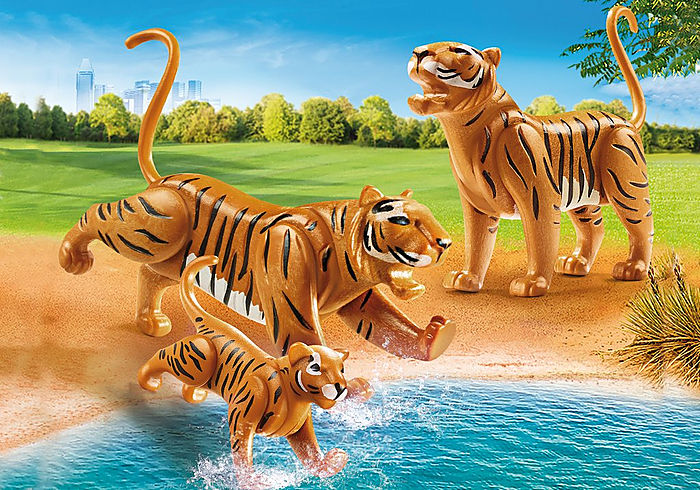 Playmobil Family Fun Tigers with Cub