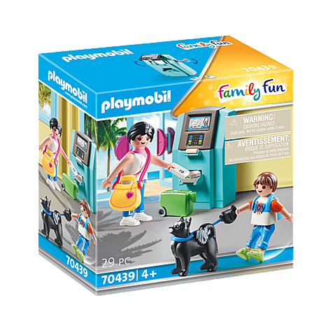 Playmobil Tourists with ATM