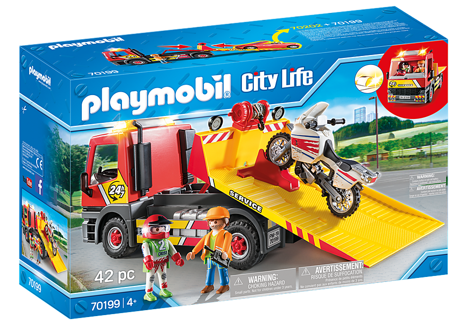 Playmobil City Life Towing Service