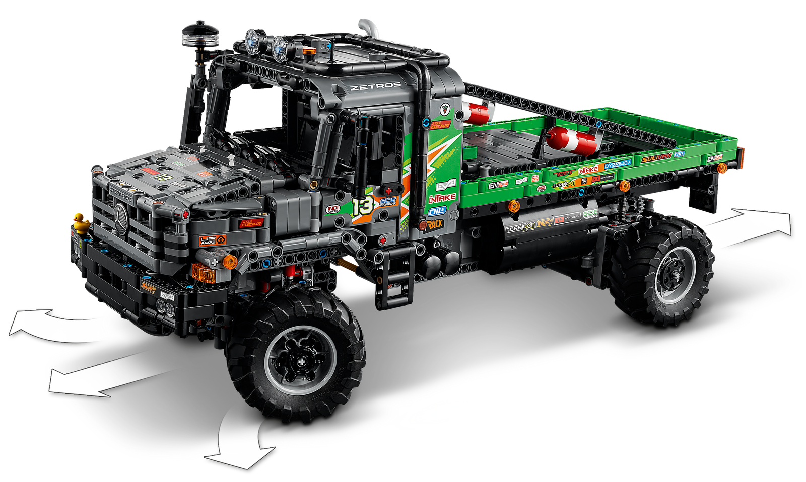 Lego Technic 4x4 Mercedes-Benz Zetros Trial Truck 42129