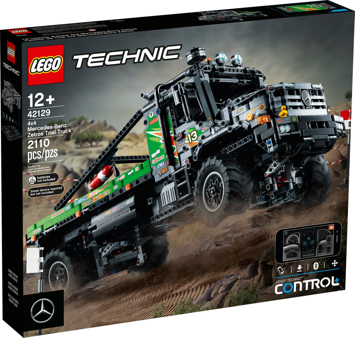 Lego Technic 4x4 Mercedes-Benz Zetros Trial Truck 42129