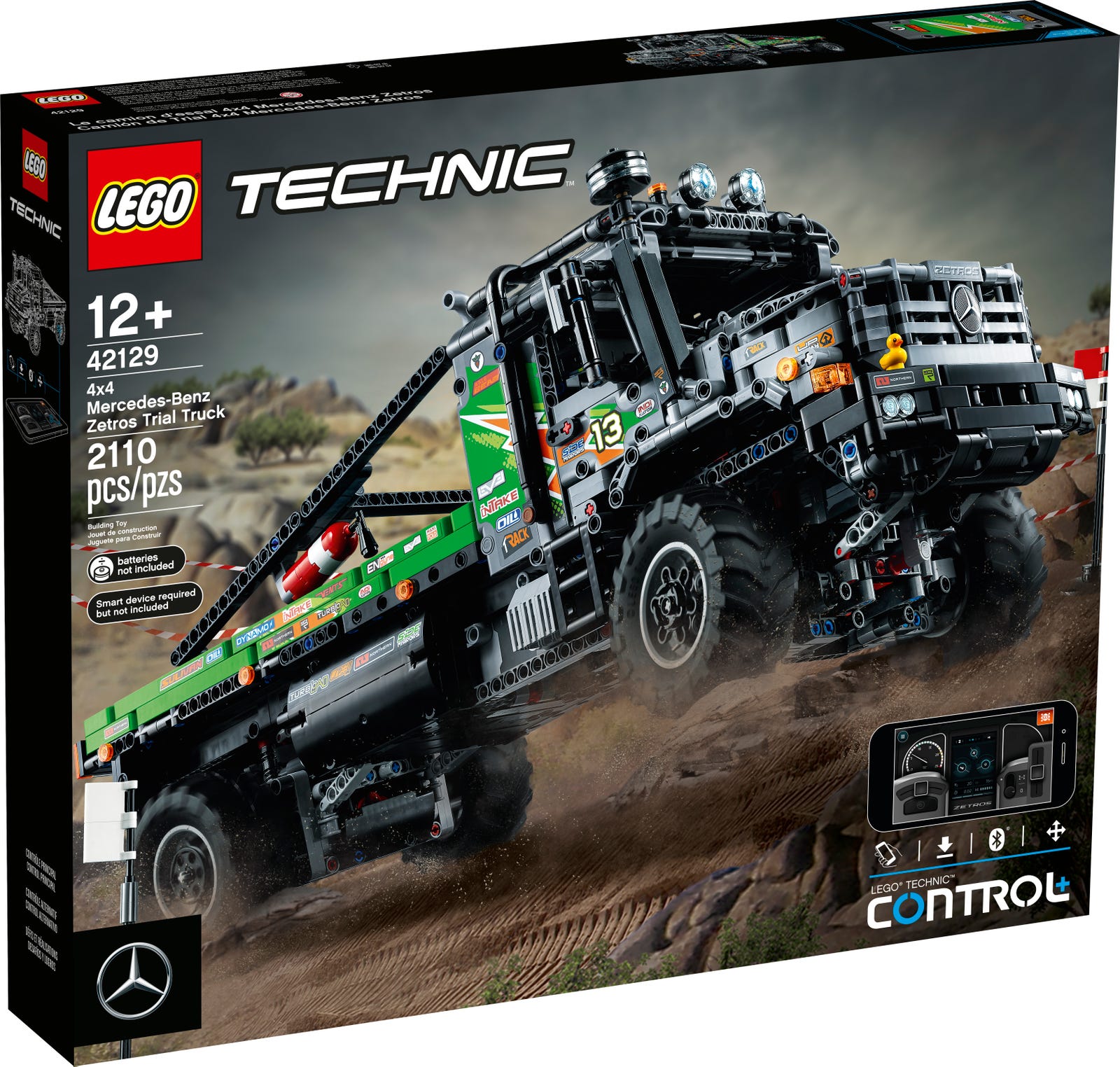 Lego Technic 4x4 Mercedes-Benz Zetros Trial Truck 42129