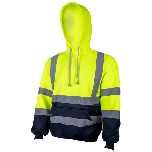 Unbreakable U302 Sherman Hi-Visibility Yellow Hoodie