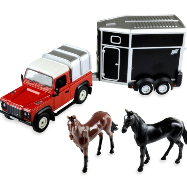Britains Land Rover Horse Set