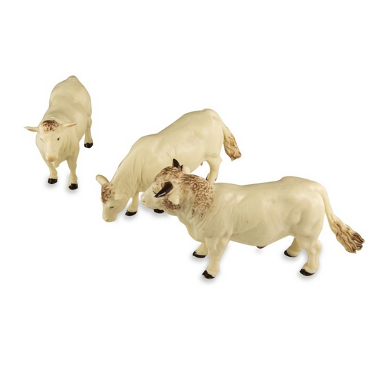 Britains Charolais Cow & Bull Set