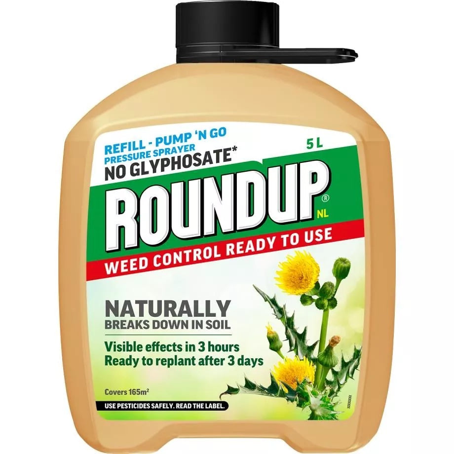 Roundup NL Weed Control RTU Pump 'n Go Refill 5L