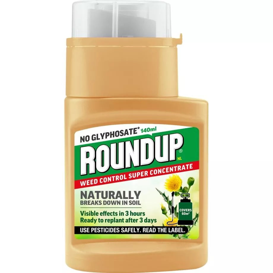 Roundup NL Weed Control Concentrate Weedkiller 140ml