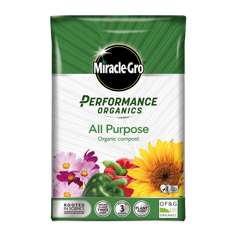 Miracle-Gro Performance Organics All-Purpose Compost 40L