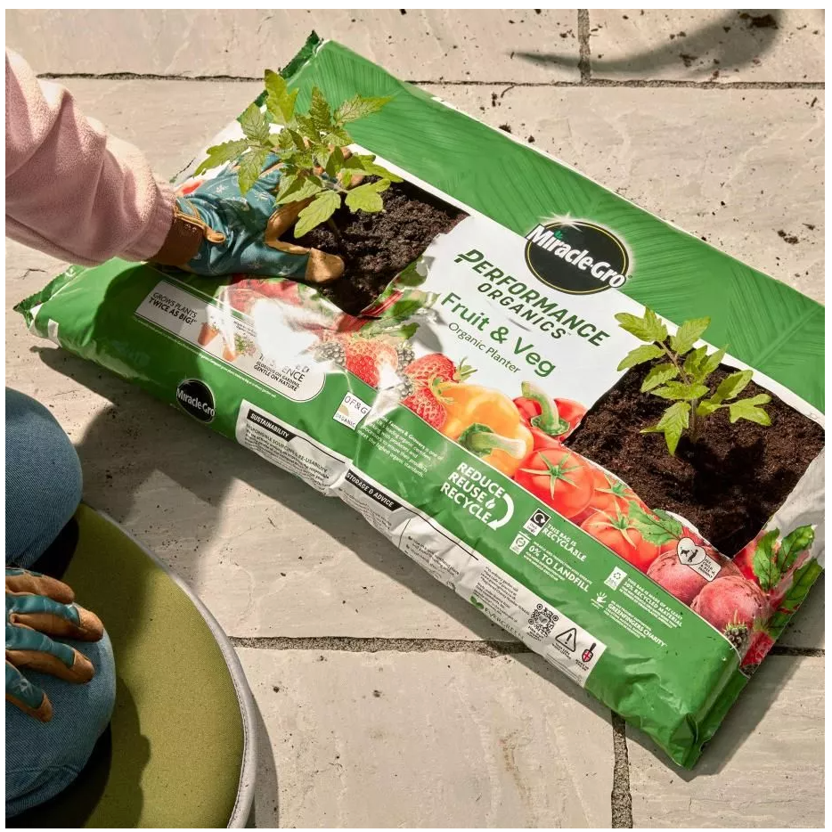 Miracle-Gro Performance Organics Fruit & Veg Planter