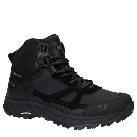 Hi-Tec Urbanator Mid Waterproof Walking Boot - Black
