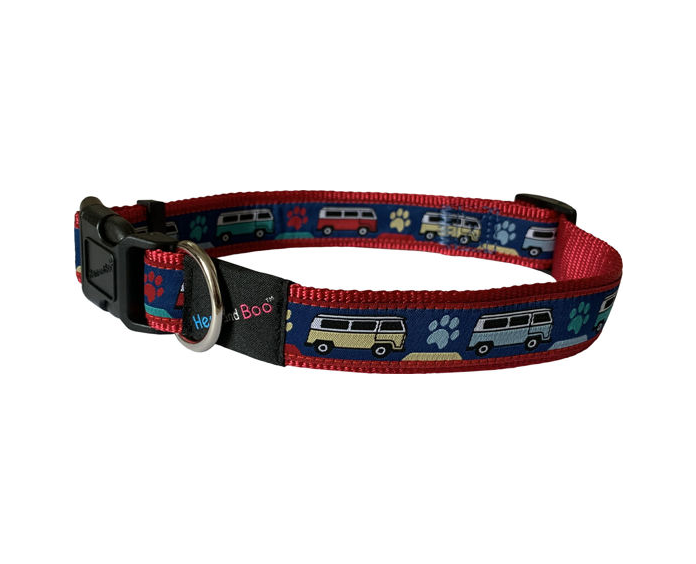 Hem & Boo Camper Van Dog Collar
