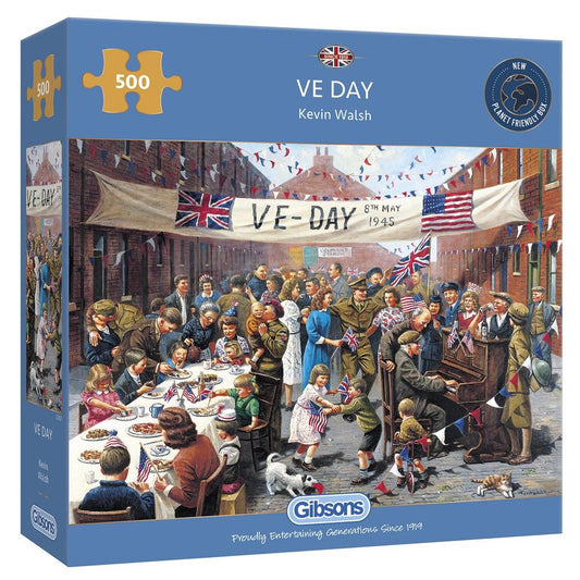 Gibsons VE Day 500 Piece Jigsaw