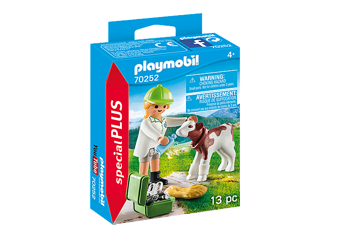 Playmobil Special Plus Vet with Calf