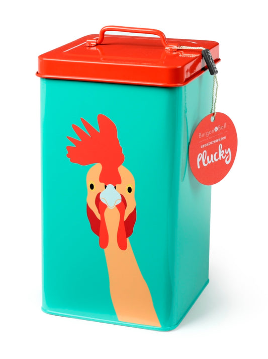Burgon & Ball Chicken Tin Plucky