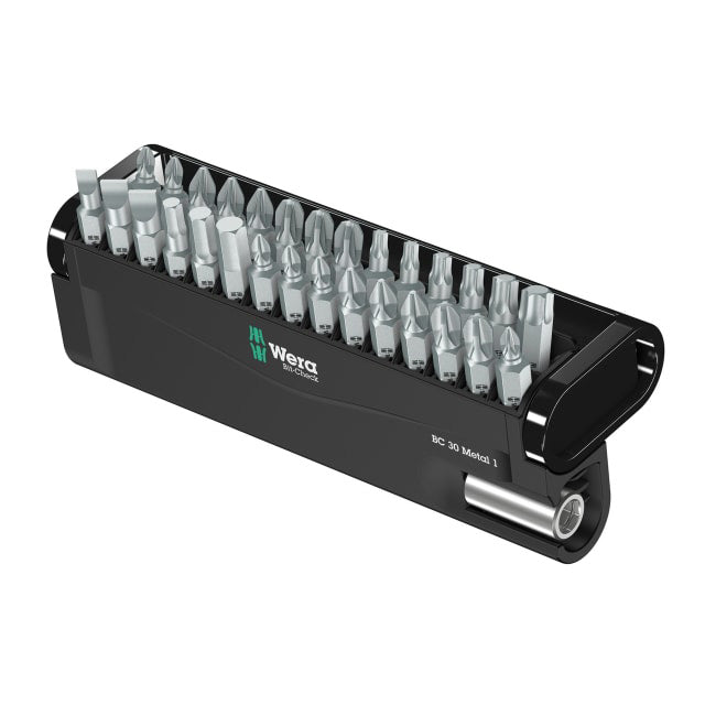 Wera Bit-Check 30 Metal 1 Set 30 Piece