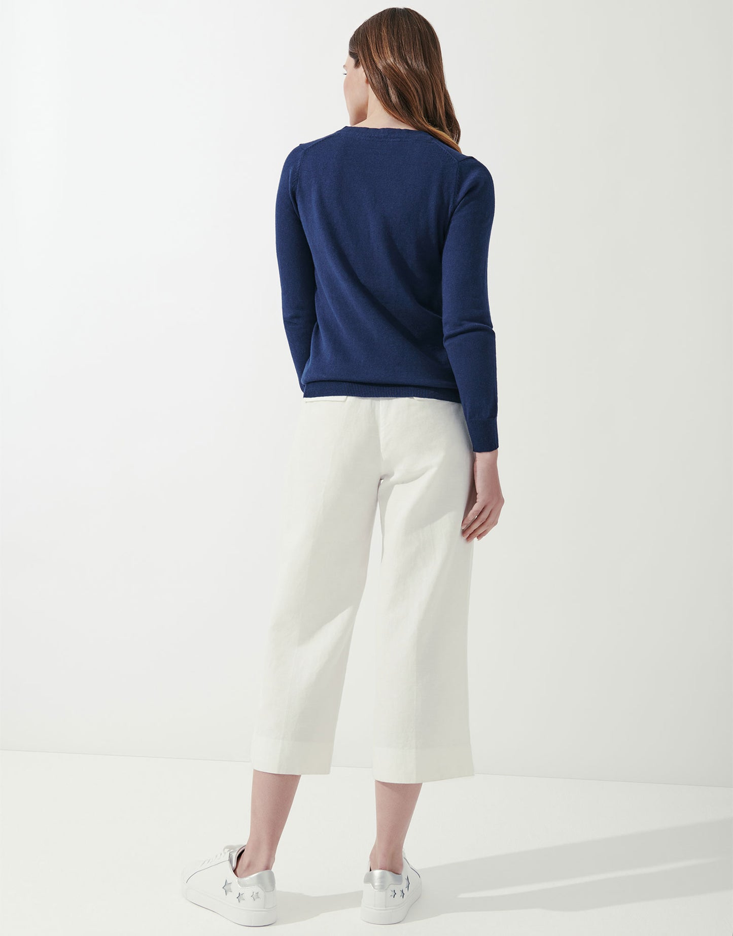 Crew Clothing Foxy V Neck Jumper