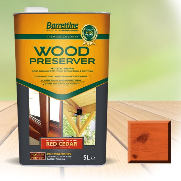 Barrettine Nourish & Protect Premier Wood Preserver 5L