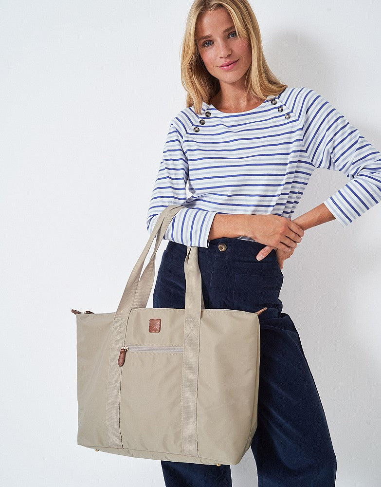 Crew Clothing Recycled Nylon Everyday Tote - Neutral