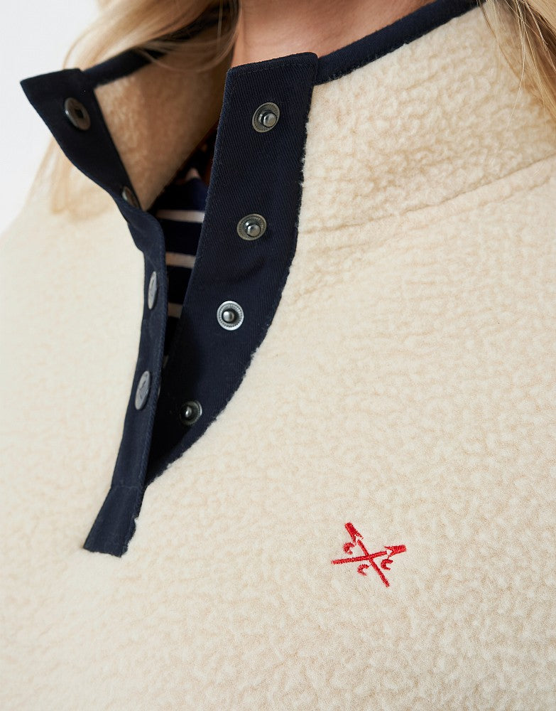 Crew Clothing Boxy Fleece Sweatshirt