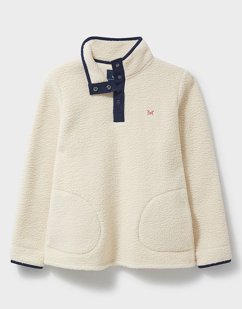 Crew Clothing Boxy Fleece Sweatshirt