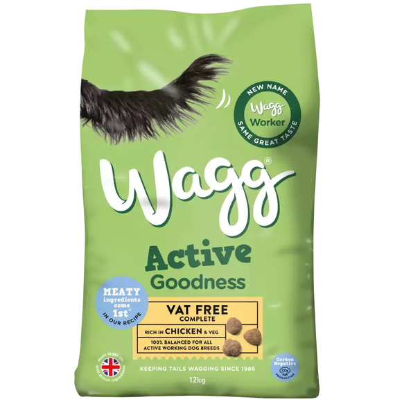 Wagg Active Goodness Dog Food 12kg
