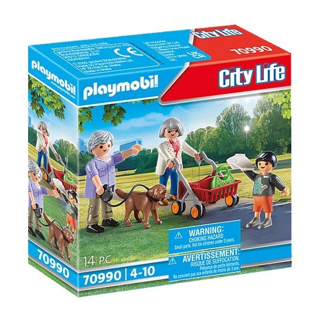 Playmobil Grandparents with Child 70990