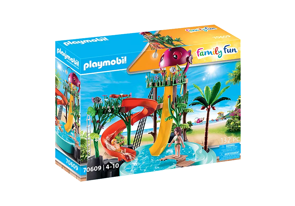 Playmobil Aqua Park Water Park Slides 70609
