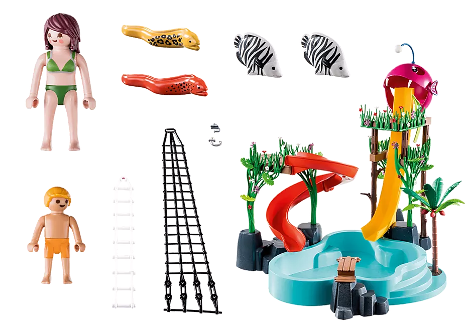 Playmobil Aqua Park Water Park Slides 70609