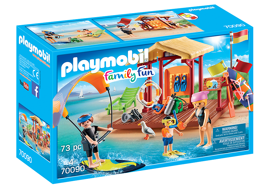 Playmobil Family Fun Water Sports Lesson
