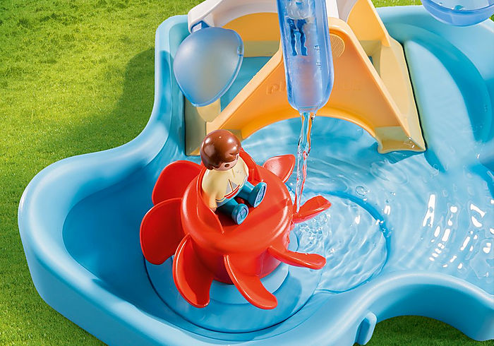 Playmobil 1.2.3 AQUA Water Wheel Carousel