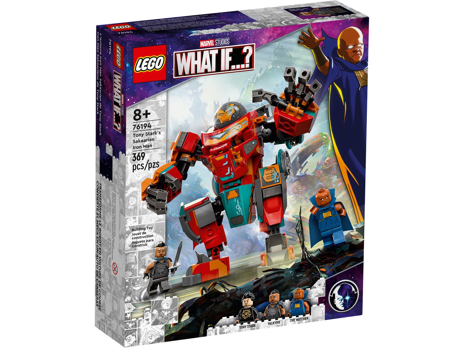 Lego Marvel What If Tony Stark's Sakaarian Iron Man 76194