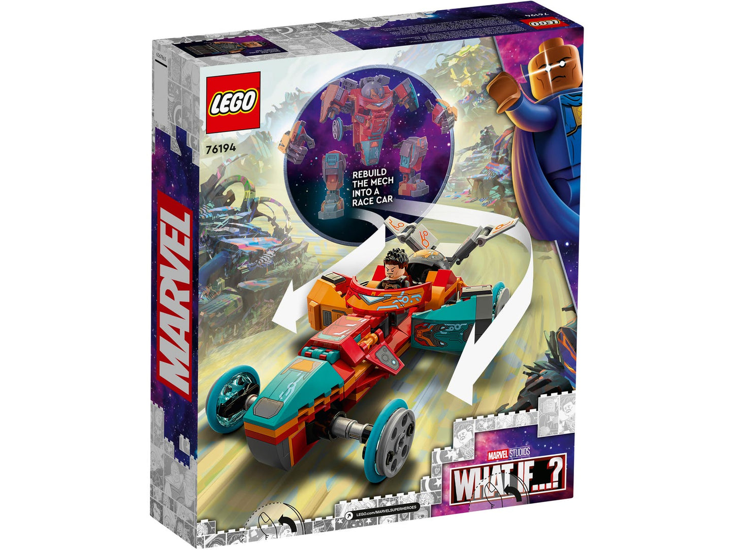 Lego Marvel What If Tony Stark's Sakaarian Iron Man 76194