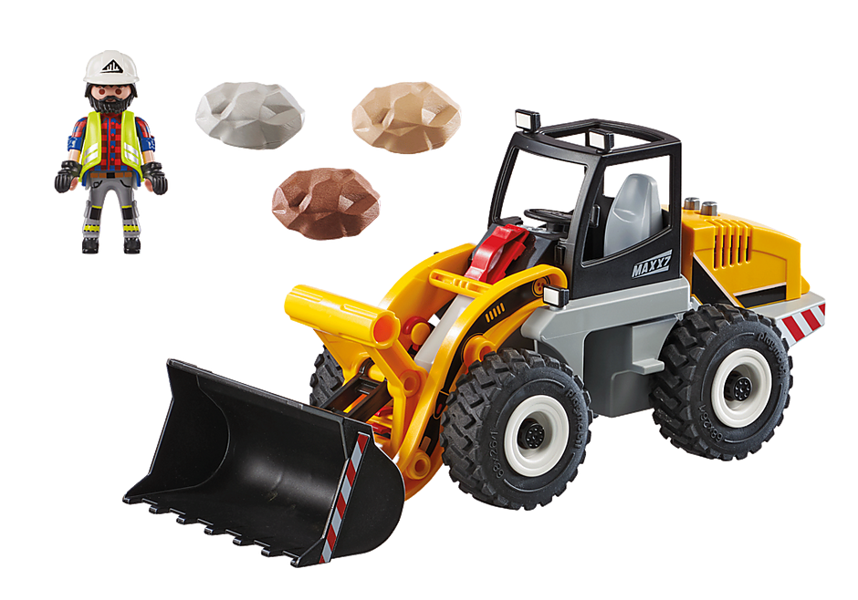Playmobil City Action Front End Wheel Loader