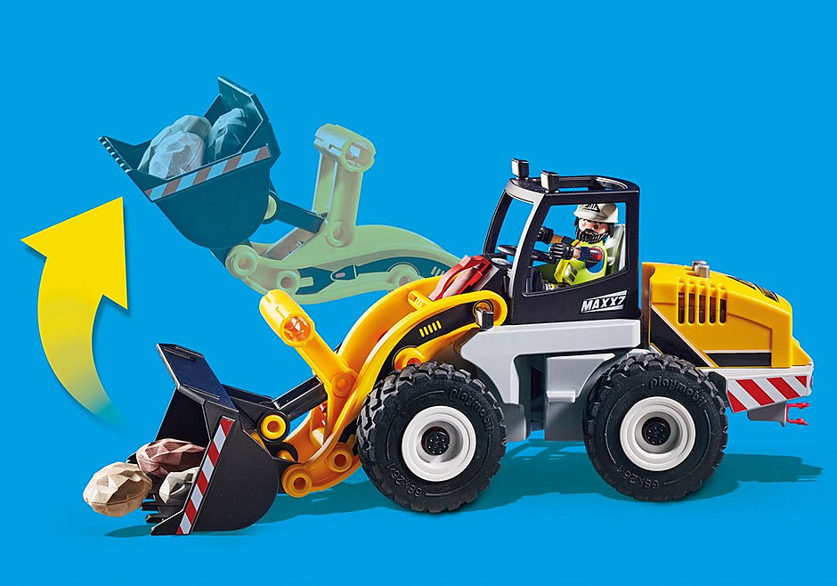 Playmobil City Action Front End Wheel Loader